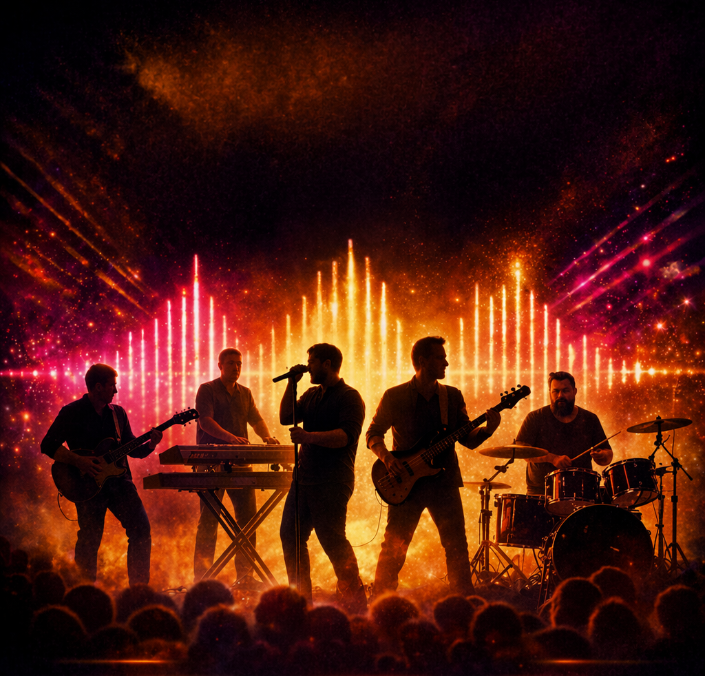 Les Décibeaux sur scène